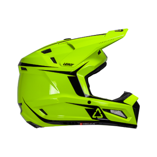 Leatt Moto 3.5 V26 MX Helmet Kit Neon Yellow