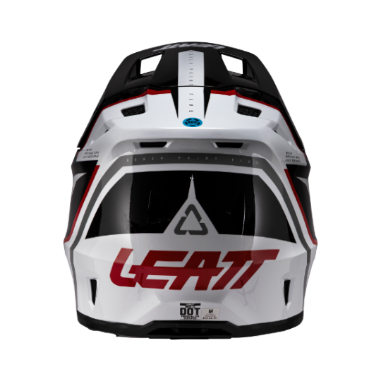 Leatt Moto 7.5 V26 MX Helmet Kit White/Red