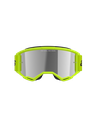 Alpinestars Vision 3 Wordmark Goggles Flou Yellow Mirror Silver