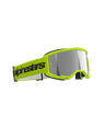 Alpinestars Vision 3 Wordmark Goggles Flou Yellow Mirror Silver