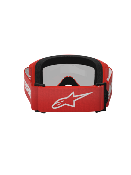 Alpinestars Vision 3 Wordmark Goggles Red Mirror Silver