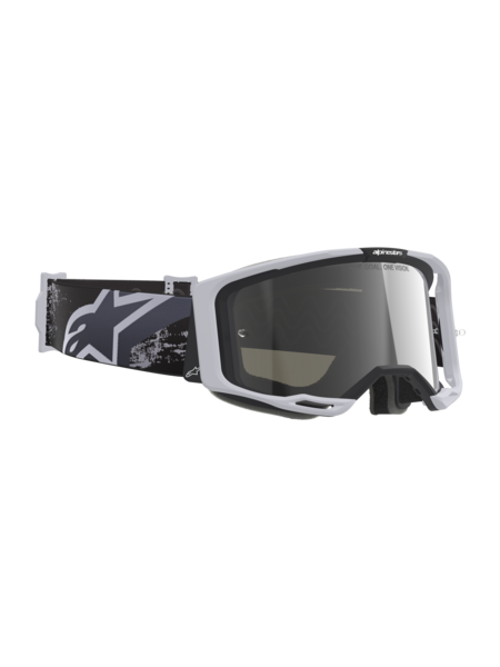 Alpinestars Vision 8 Lahnd Goggles Iron Camo Mirror Silver
