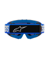 Alpinestars Youth Vision Blaze Goggles Blue Mirror Blue