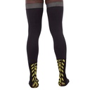 Lizzard Brace Socks Black/Yellow