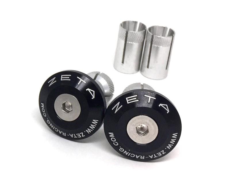Zeta Bar Ends 29mm Black
