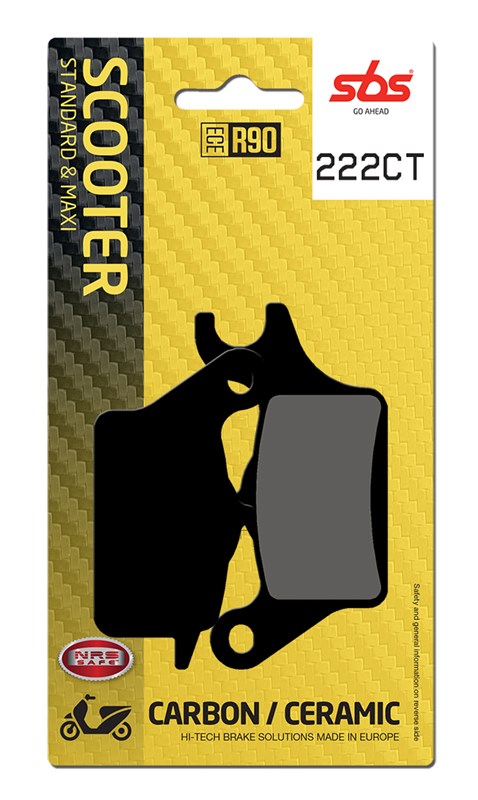 SBS Brake Pad FA655 Scooter Carbon