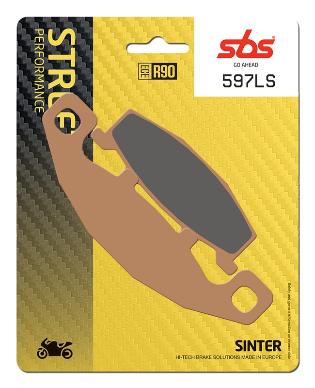 SBS Brake Pad FA129 Street Sinter Rear