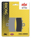 SBS Brake Pad FA606 Racing Dual Carbon Front