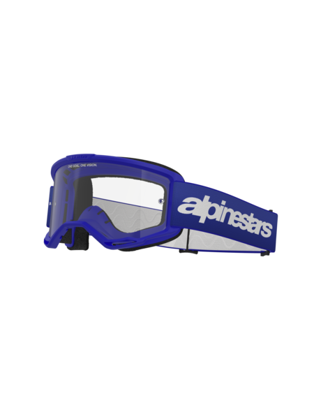 Alpinestars Goggles Vision 3 Wordmark Blue Clear