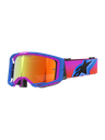 Alpinestars Goggles Vision 8 Corp Purple/Orange Mirror Red