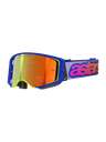 Alpinestars Goggles Supertech Vista Blue/Yellow/Purple Mirror Red