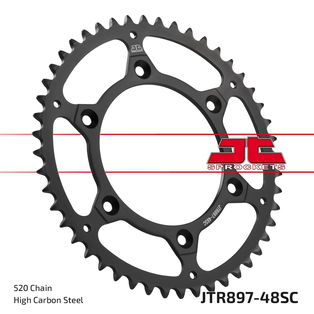 JT Sprocket Rear JTR897 Steel 48T