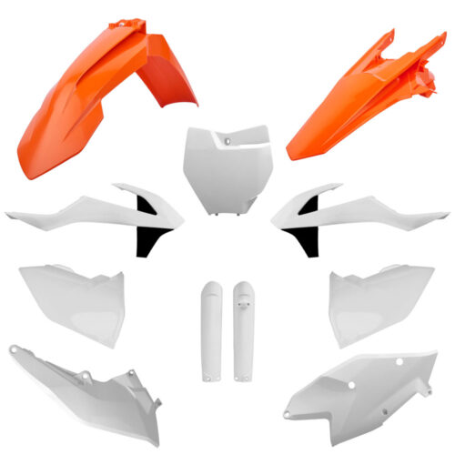 Polisport Plastic Kit KTM SX/SX-F|XC/XC-F '16-18 OEM Orange/White