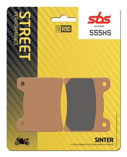 [SBS-555HS] SBS Brake Pad FA88 Street Sinter Front