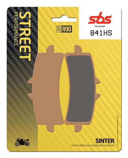 [SBS-841HS] SBS Brake Pad FA447 Street Evo Sinter Front