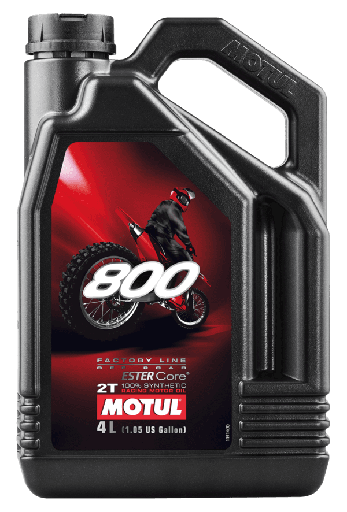 [MOT-104039] Motul 2T Oil 800 Factory Line Offroad Racing 4L