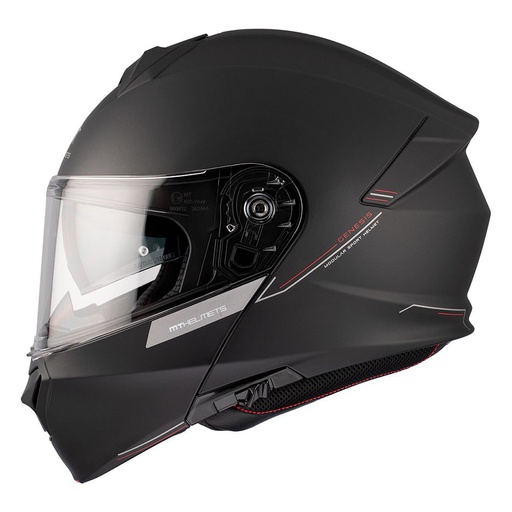 [MT-HM-13470000] MT Flip Up Helmet Genesis Matt Black