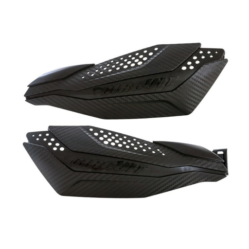 [CIR-CE-PM038-2D1] Circuit Dakar Universal Handguards Carbon/Black