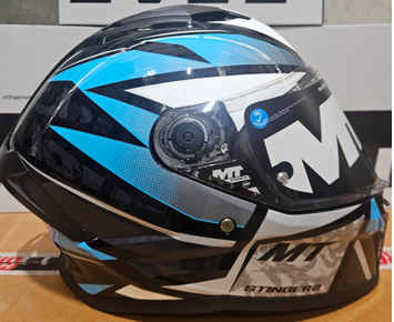 [MT-1334C52B2710] MT Full Face Helmet Stinger 2 Rush B27