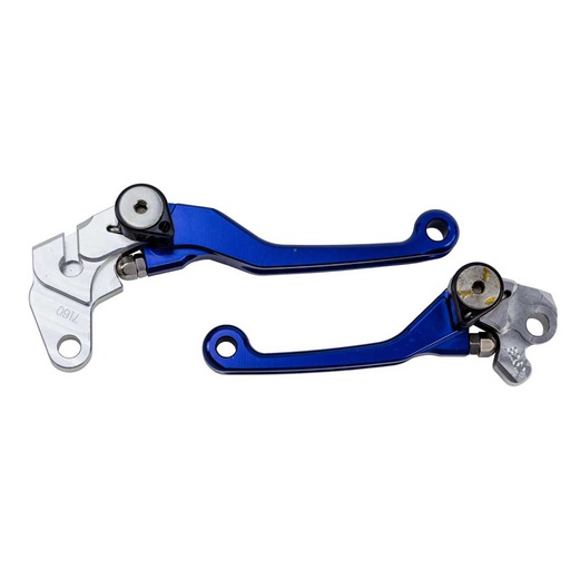 [SSI-MX-LEVERS-HUSQ-BT] SSI Pivot MX Clutch & Brake Lever Set HSQ TE/FE 22-24 Magura Blue