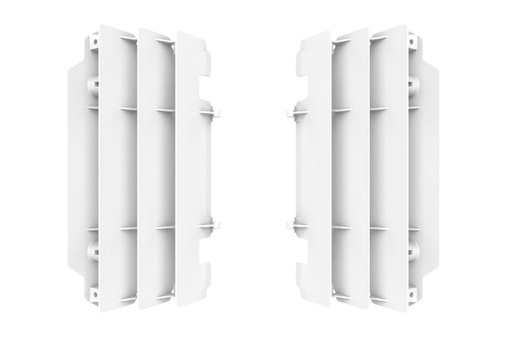 [POL-8472500003] Polisport Radiator Louvers Kawasaki KX250 '05-07 White