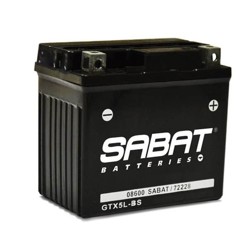 [SAB-GTX5L-BS] Sabat Battery GTX5L-BS Dry with Acid